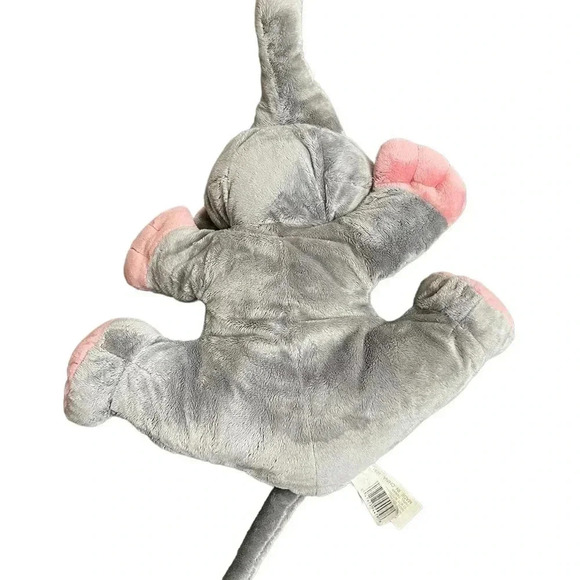 Dan Dee Collectors Choice Vintage Stuffed Gray Elephant Plush Animal Toy - Picture 7 of 11